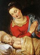 RUBENS, Pieter Pauwel Virgin and Child oil